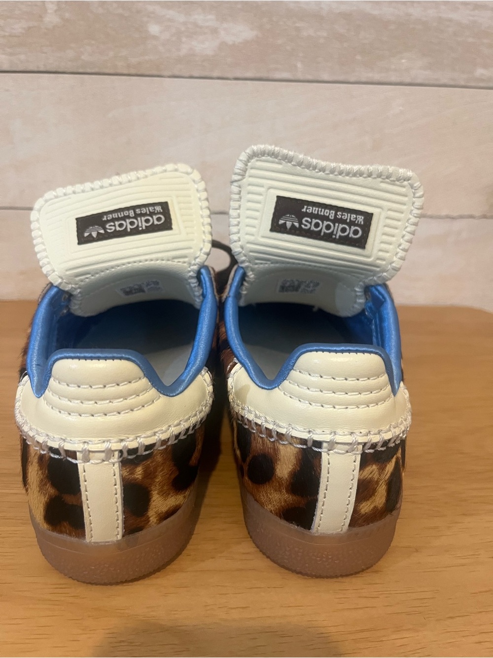 Adidas x Wales Bonner Samba Pony Sneakers in Leopard - Picture 11 of 12